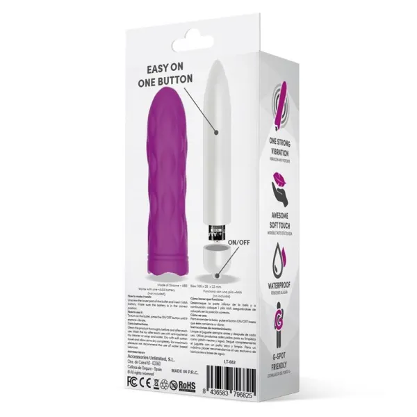 Jibbys Easy Quick Vibrating Bullet Silikon (LILA) von Latetobed | Fesselliebe.de