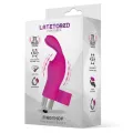 Fingyhop Vibrierender Bullet mit Rabbit (SILIKON) (PINK) von Latetobed