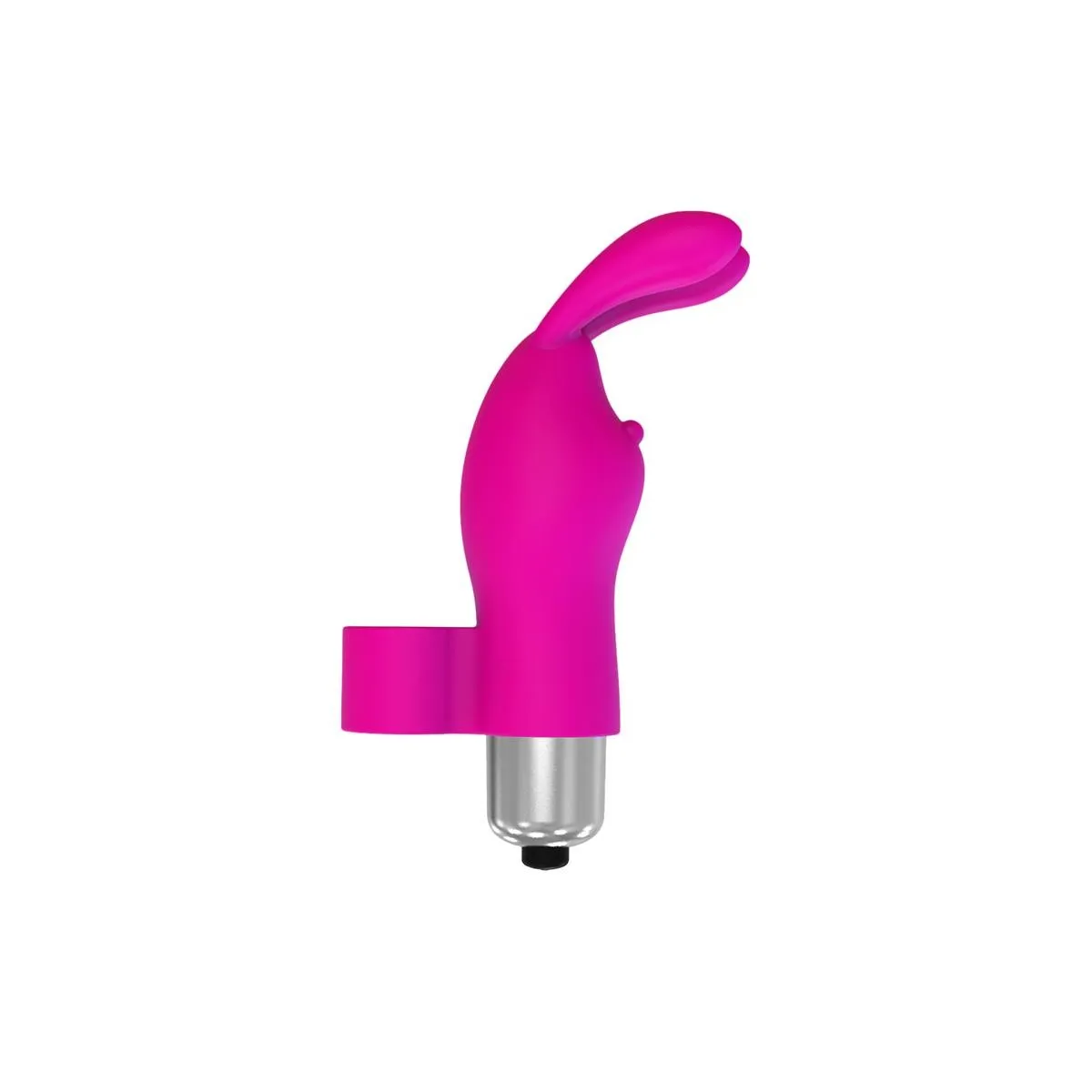 Fingyhop Vibrierender Bullet mit Rabbit (SILIKON) (PINK) von Latetobed | Fesselliebe.de