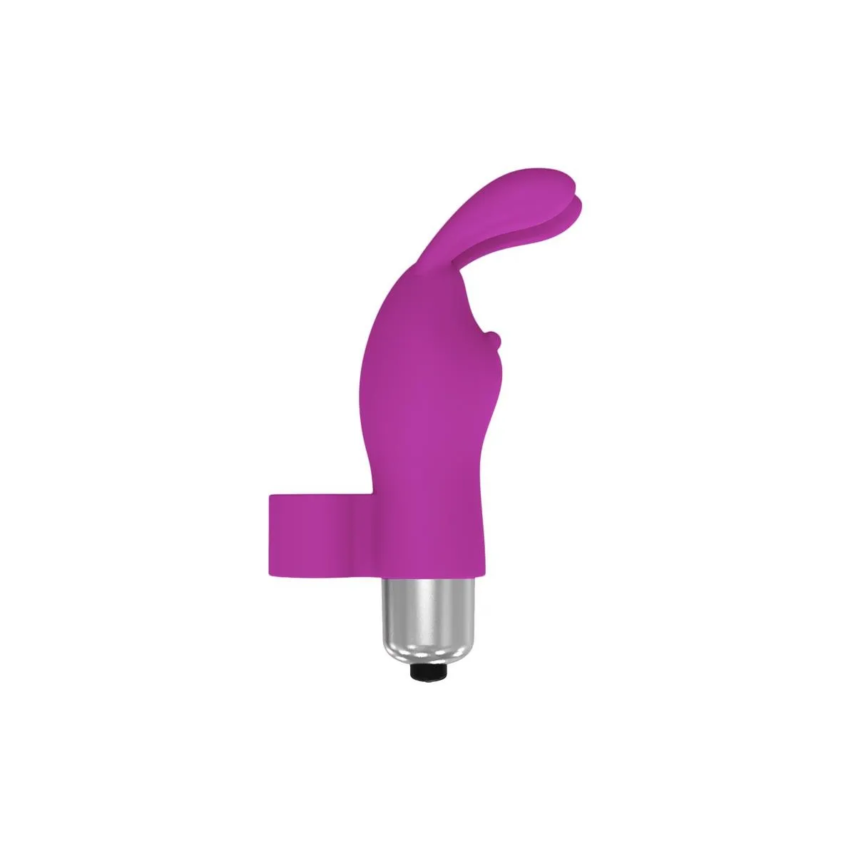 Fingyhop Vibrating Bullet mit Rabbit (LILA) Silikon von Latetobed | Fesselliebe.de