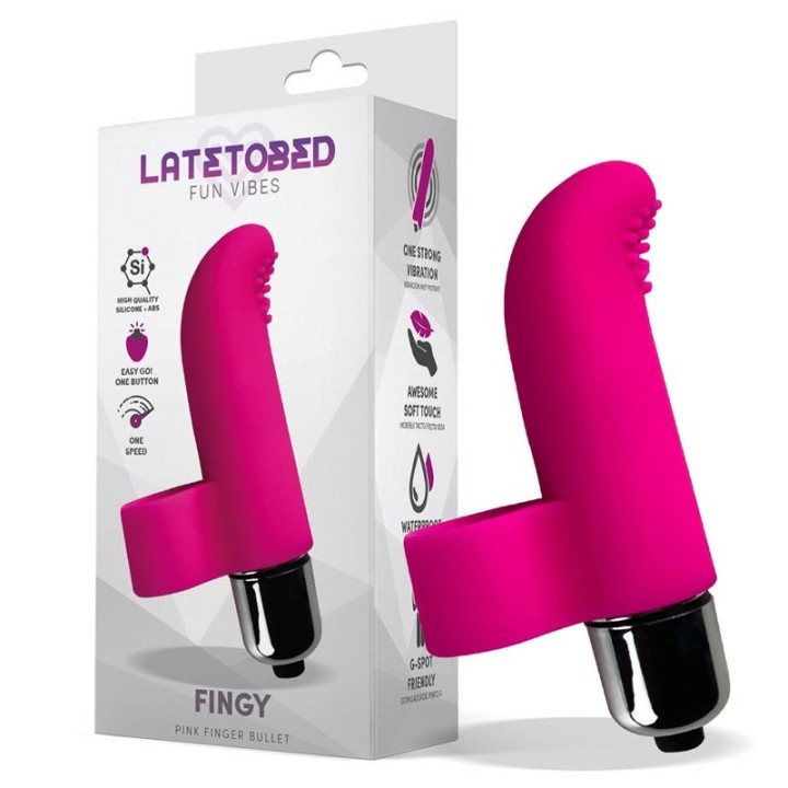 Fingy Finger Bullet Silikon (PINK) von Latetobed | Fesselliebe.de
