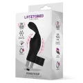 Fingyhop Vibrating Bullet mit Rabbit (SCHWARZ) von Latetobed