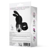 Fingyhop Vibrating Bullet mit Rabbit (SCHWARZ) von Latetobed | Fesselliebe.de