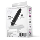 Shoty Vibrierender Bullet, Usb, 10 Geschwindigkeiten, Leistungsstarker Motor, Schwarz von Latetobed | Fesselliebe.de