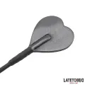 Peitsche mit Herzform, Schwarz, 60 cm von Latetobed BDSM Line