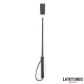 Klassische Peitsche, Schwarz, 45 cm von Latetobed BDSM Line