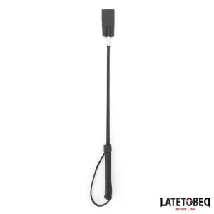 Klassische Peitsche, Schwarz, 45 cm von Latetobed BDSM Line