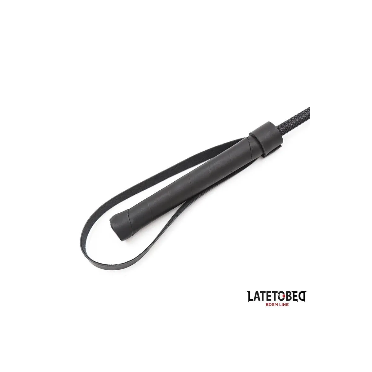 Klassische Peitsche, Schwarz, 45 cm von Latetobed BDSM Line | Fesselliebe.de