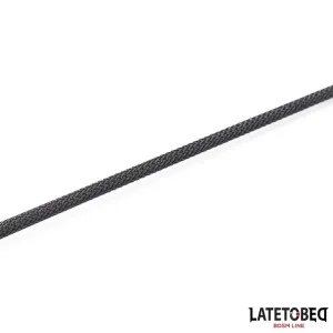 Klassische Peitsche, Schwarz, 45 cm von Latetobed BDSM Line