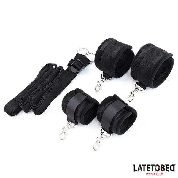 Bettfesseln, Verstellbar von Latetobed BDSM Line | Fesselliebe.de