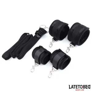 Bettfesseln, Verstellbar von Latetobed BDSM Line | Fesselliebe.de