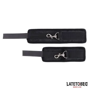 Bettfesseln, Verstellbar von Latetobed BDSM Line