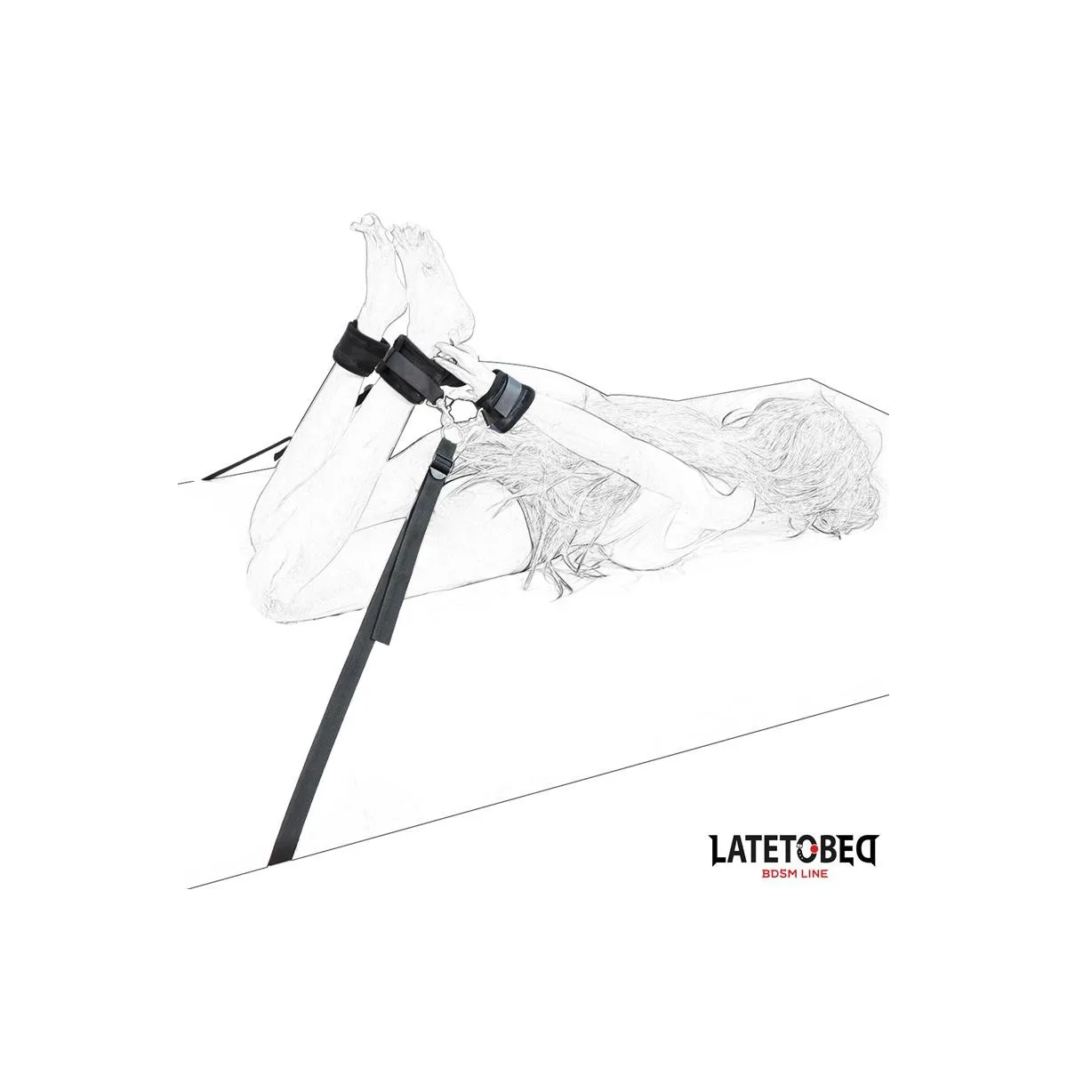 Bettfesseln, Verstellbar von Latetobed BDSM Line | Fesselliebe.de