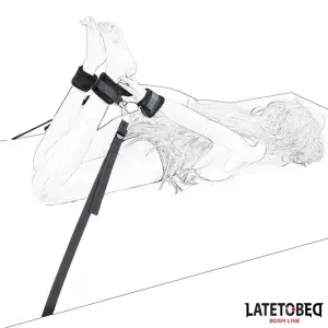 Bettfesseln, Verstellbar von Latetobed BDSM Line