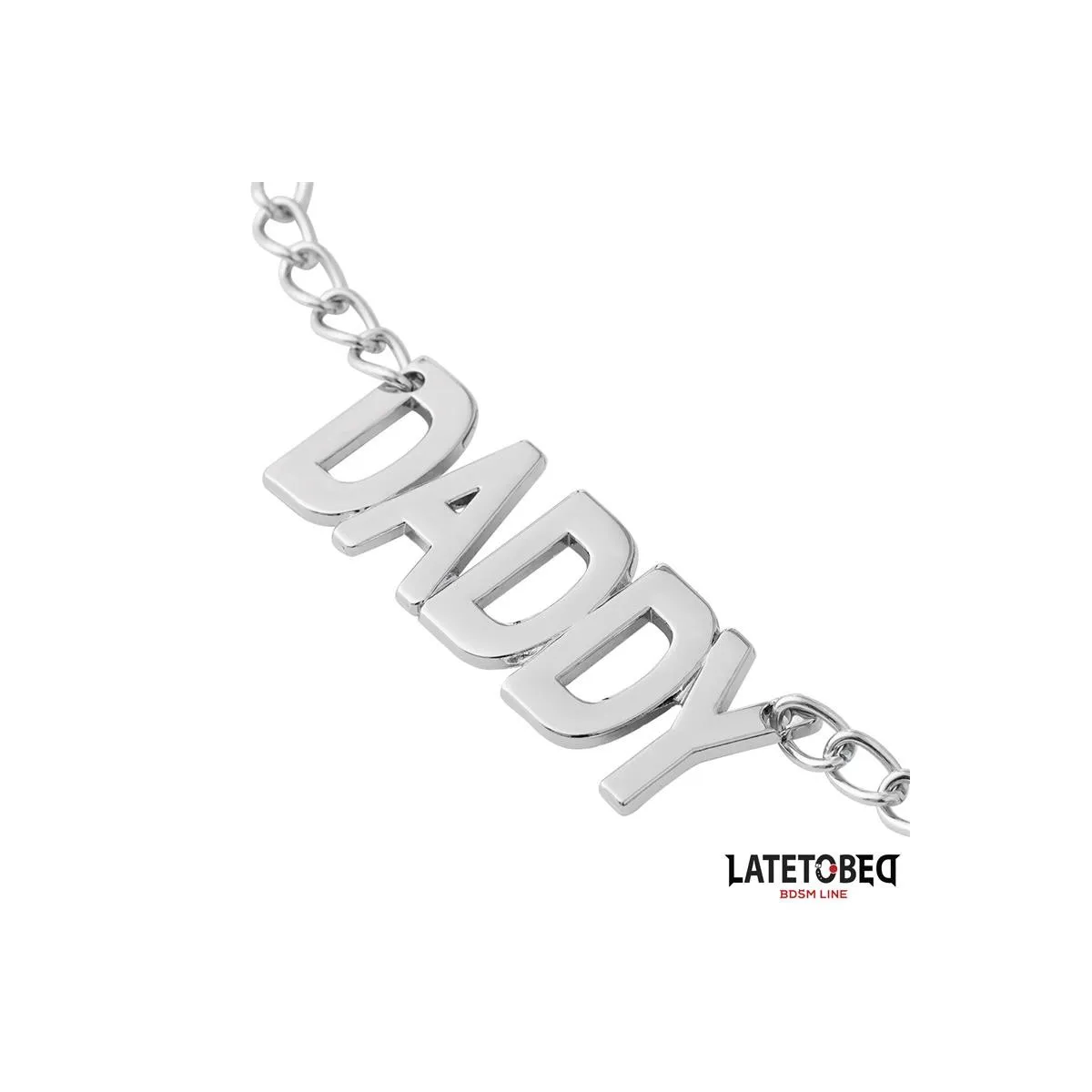 Nippelklemmen mit „DADDY Word”-Anhänger von Latetobed BDSM Line | Fesselliebe.de