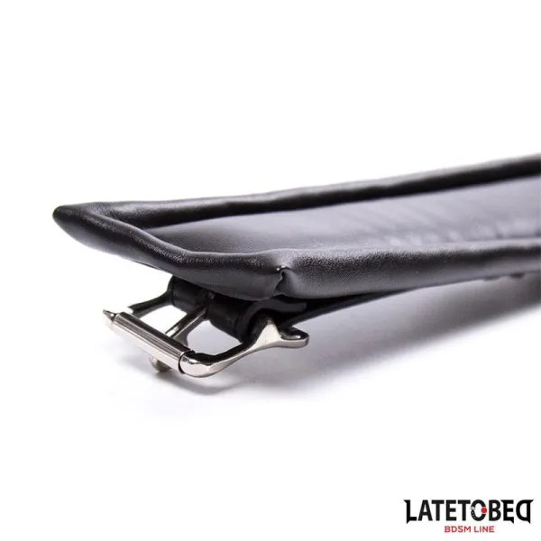 Gepolstertes Halsband mit Leine von Latetobed BDSM Line | Fesselliebe.de