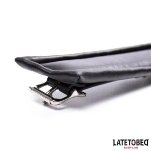 Gepolstertes Halsband mit Leine von Latetobed BDSM Line