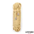 Bondage-Seil mit Metalldetails, 10 M von Latetobed BDSM Line