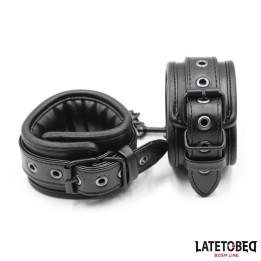 Gepolsterte Handschellen, Verstellbar von Latetobed BDSM Line | Fesselliebe.de