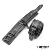 Gepolsterte Handschellen, Verstellbar von Latetobed BDSM Line | Fesselliebe.de