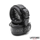 Gepolsterte Handschellen, Verstellbar von Latetobed BDSM Line | Fesselliebe.de