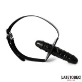 Doppelter Penisknebel von Latetobed BDSM Line | Fesselliebe.de
