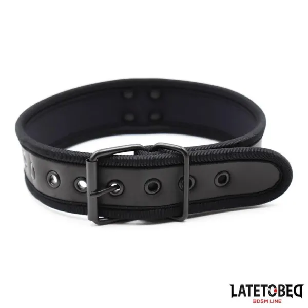 Neopren-Halsband, Verstellbar von Latetobed BDSM Line | Fesselliebe.de