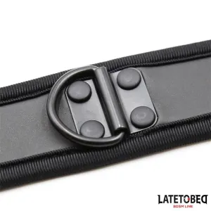 Neopren-Halsband, Verstellbar von Latetobed BDSM Line