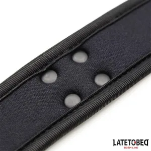 Neopren-Halsband, Verstellbar von Latetobed BDSM Line
