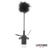 Feder-Kitzler und Spitzenband-Paddel von Latetobed BDSM Line | Fesselliebe.de