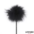 Feder-Kitzler und Spitzenband-Paddel von Latetobed BDSM Line