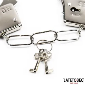 Metall-Handfesseln, 50 G von Latetobed BDSM Line
