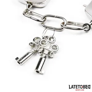 Metall-Handfesseln, 85 G von Latetobed BDSM Line