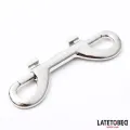 Doppelter Metallkarabinerhaken von Latetobed BDSM Line