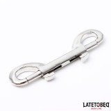 Doppelter Metallkarabinerhaken von Latetobed BDSM Line | Fesselliebe.de