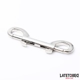 Doppelter Metallkarabinerhaken von Latetobed BDSM Line | Fesselliebe.de