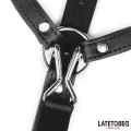 Kopfgeschirr mit Ballknebel und Nasenhaken von Latetobed BDSM Line