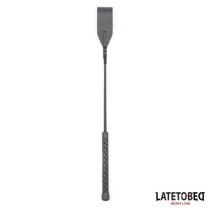 Klassische Peitsche, Schwarz, 60 cm von Latetobed BDSM Line