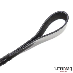 Klassische Peitsche, Schwarz, 60 cm von Latetobed BDSM Line