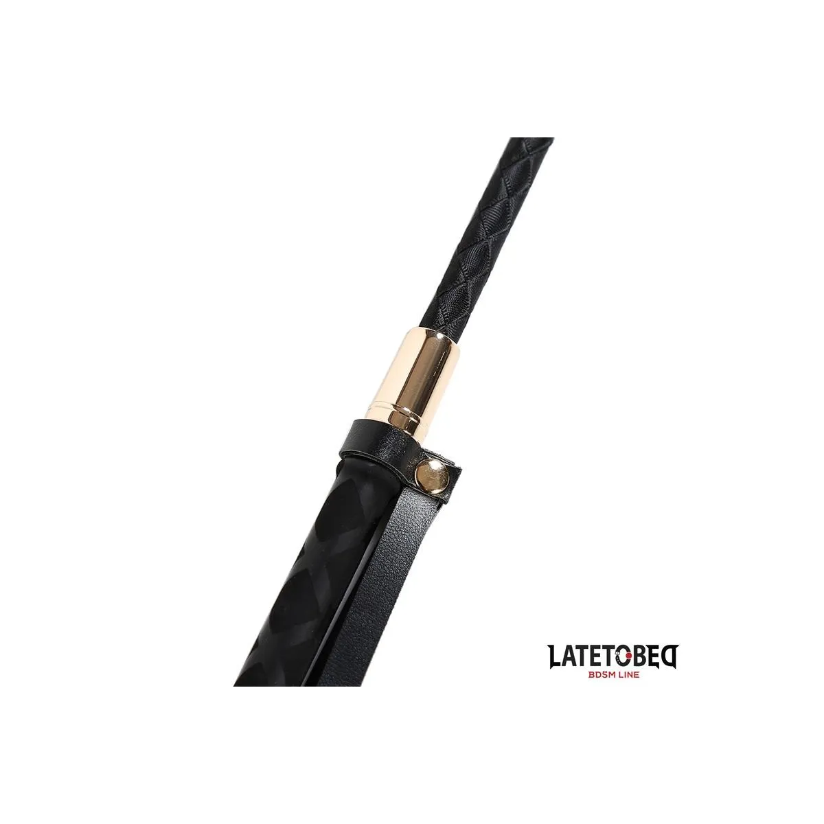 Klassische Peitsche, Schwarz, 60 cm von Latetobed BDSM Line | Fesselliebe.de