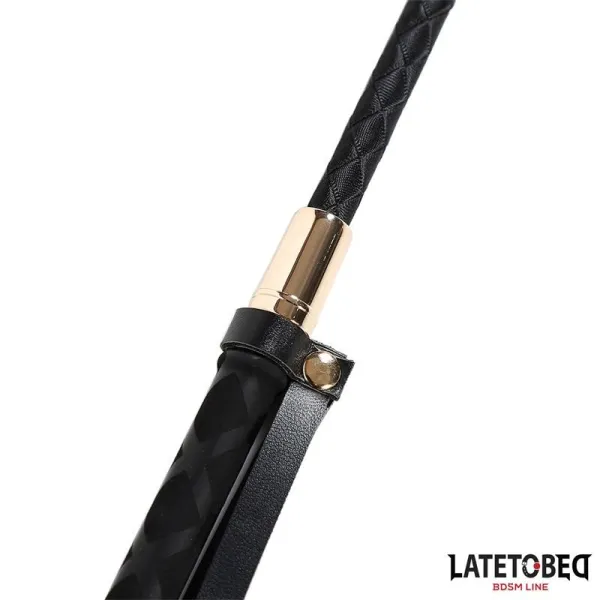 Klassische Peitsche, Schwarz, 60 cm von Latetobed BDSM Line | Fesselliebe.de