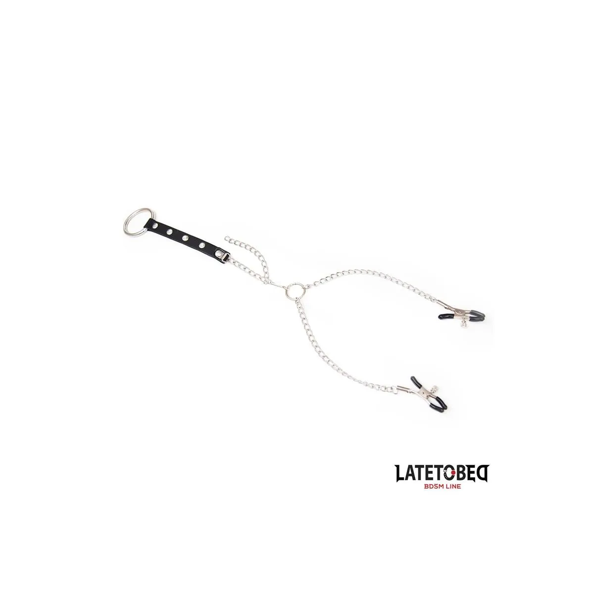 Nippelklemmen-Penisring-Set, Verstellbar von Latetobed BDSM Line | Fesselliebe.de