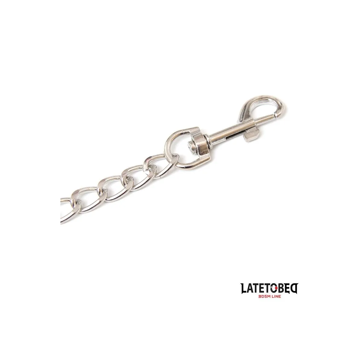 Metallkette Leine Pink 65 cm von Latetobed BDSM Line | Fesselliebe.de