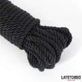 Bondage-Seil 10 M Schwarz von Latetobed BDSM Line