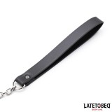 Schwarze Kettenleine 100 cm von Latetobed BDSM Line | Fesselliebe.de