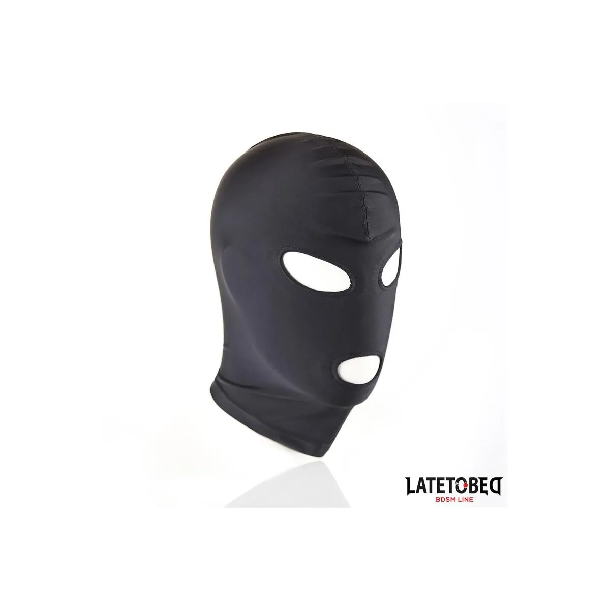 Haube mit offenem Mund und Offenen Augen, Schwarz von Latetobed BDSM Line | Fesselliebe.de
