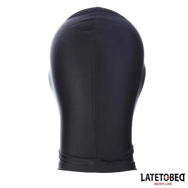 Haube mit offenem Mund und Offenen Augen, Schwarz von Latetobed BDSM Line | Fesselliebe.de