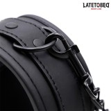 Neopren-Handfesseln, Schwarz von Latetobed BDSM Line | Fesselliebe.de
