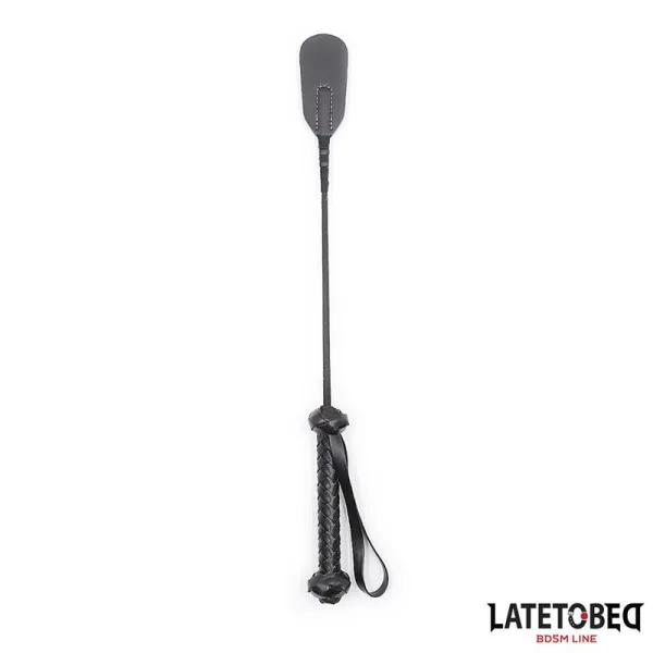 Peitsche mit Geflochtenem Griff 44,5 cm von Latetobed BDSM Line | Fesselliebe.de