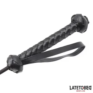 Peitsche mit Geflochtenem Griff 44,5 cm von Latetobed BDSM Line